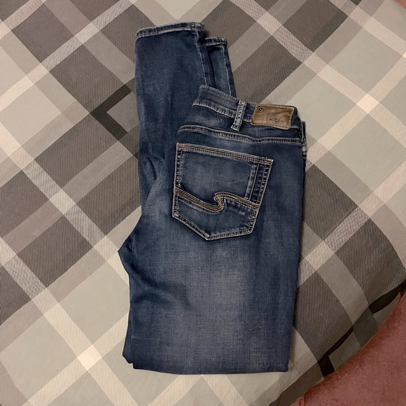 Silver Suki Jeans - Picture 1 of 5